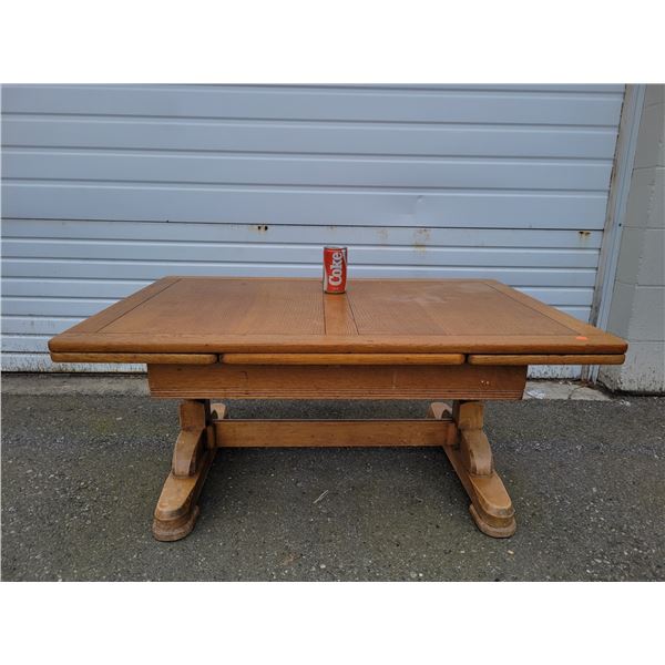 Vintage Oak Extending Coffee Table