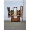 Image 1 : Antique Wooden Vanity Dressing Table