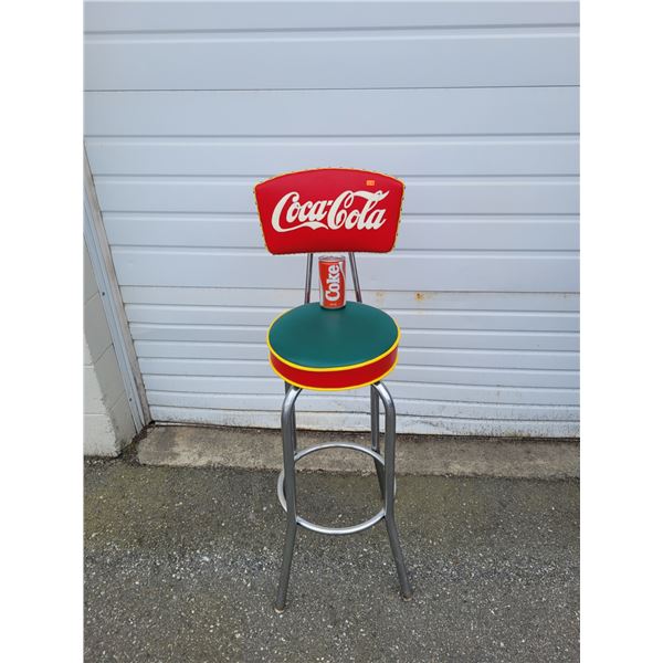 Vintage Coca-Cola Bar Stool