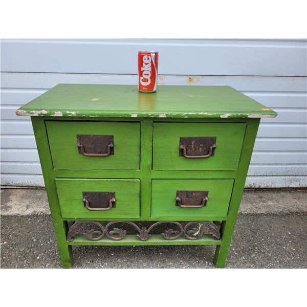 Green Chest of Drawers