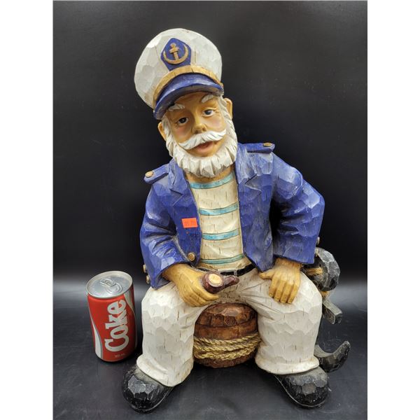 Sailor Smoking Pipe Figurine