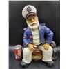 Image 1 : Sailor Smoking Pipe Figurine