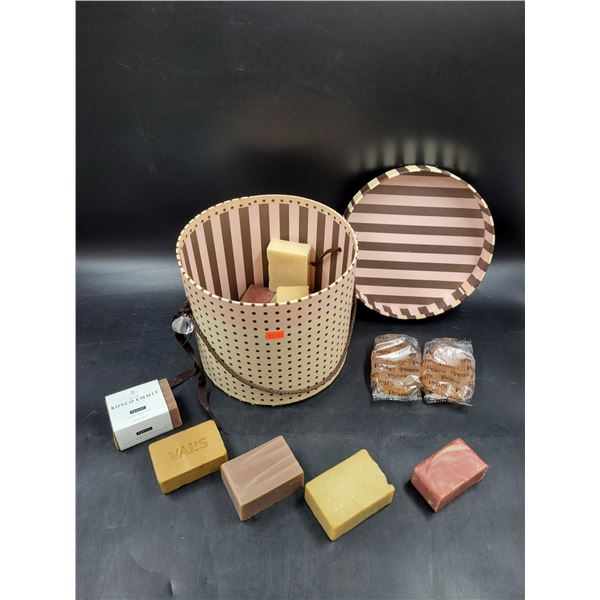 Circular Box of Soaps