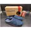 Image 1 : New in Box Navy Dockers Slippers Size 10