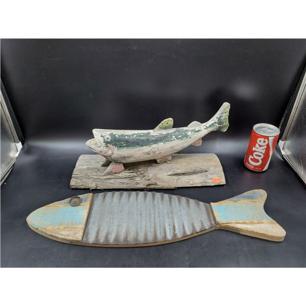 Wooden Fish Décor