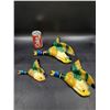 Vintage Hanging Chalkware Ducks