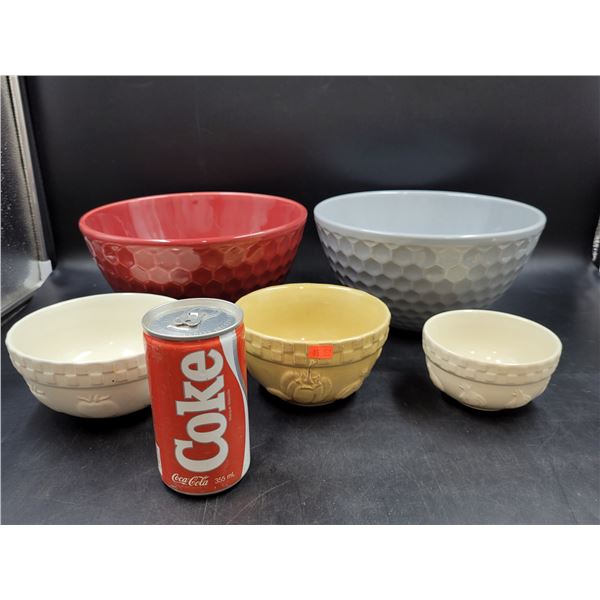 Assorted Mixing Bowls