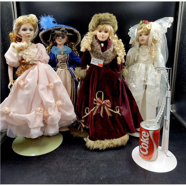 Vintage Porcelain Doll Lot