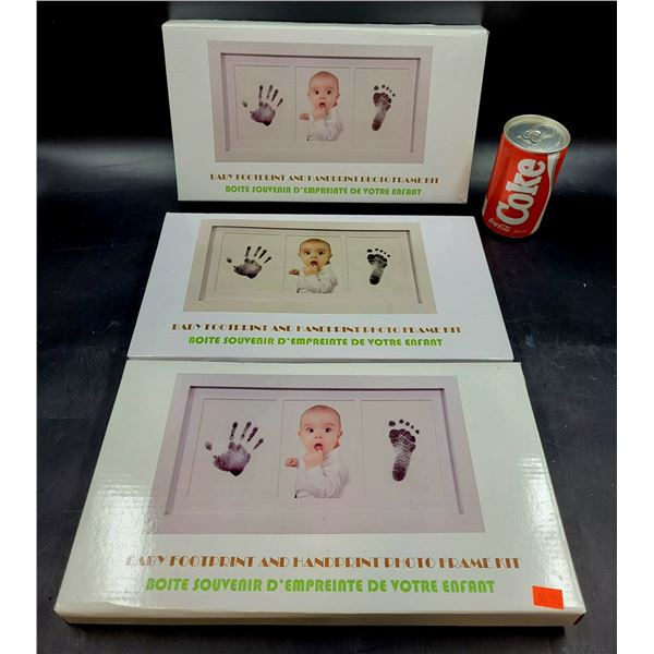 Baby Footprint and Handprint Photo Frame Kits