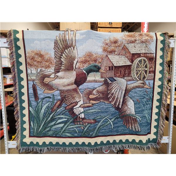 Vintage Duck Wall Tapestry