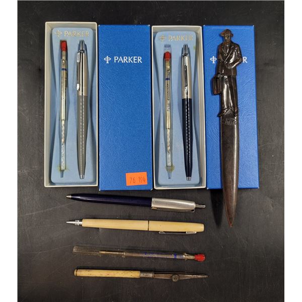 Vintage Pens and Letter Opener