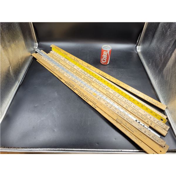 Vintage Yardsticks
