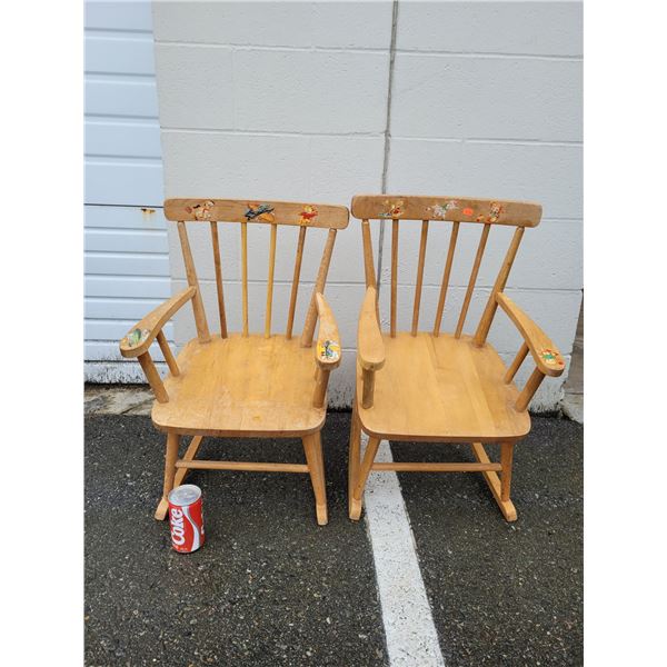 Vintage Kid's Rocking Chairs