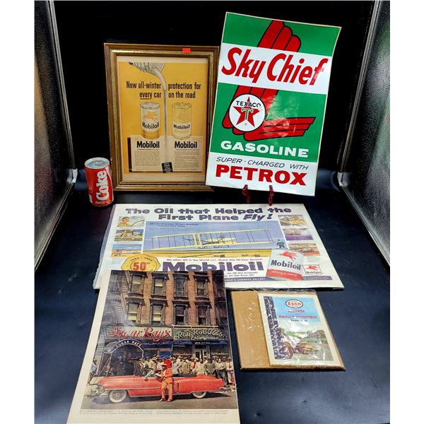 Vintage Motor Oil/Gasoline Advertising