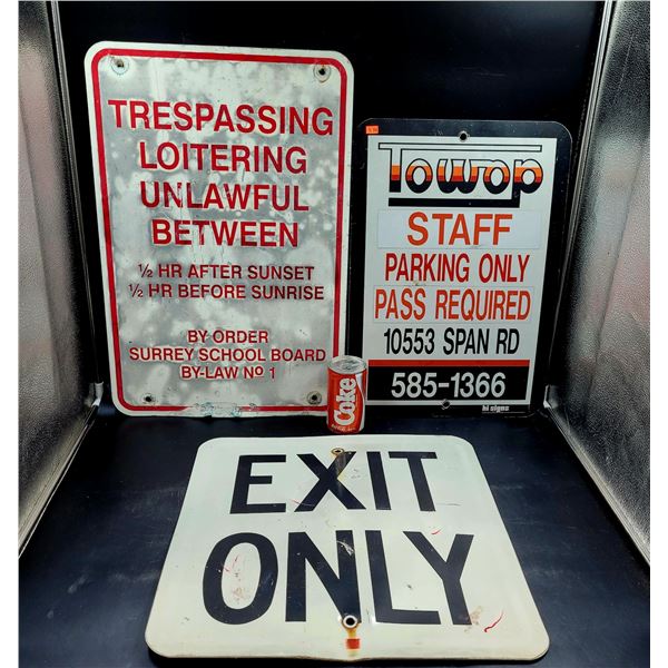 Aluminum Street Signs