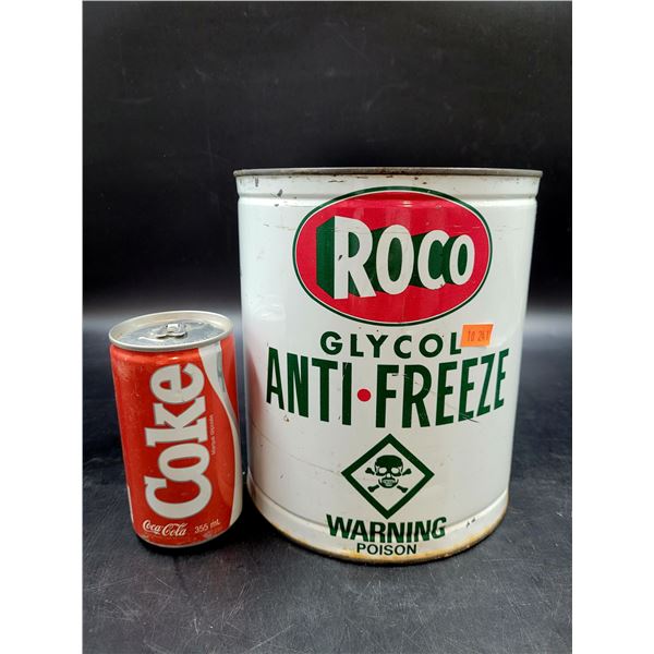 Vintage Roco Glycol Anti-Freeze Can