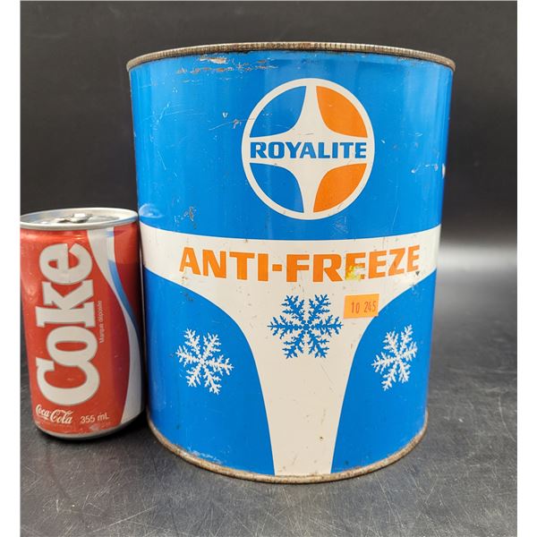 Vintage Royalite Anti-Freeze Can