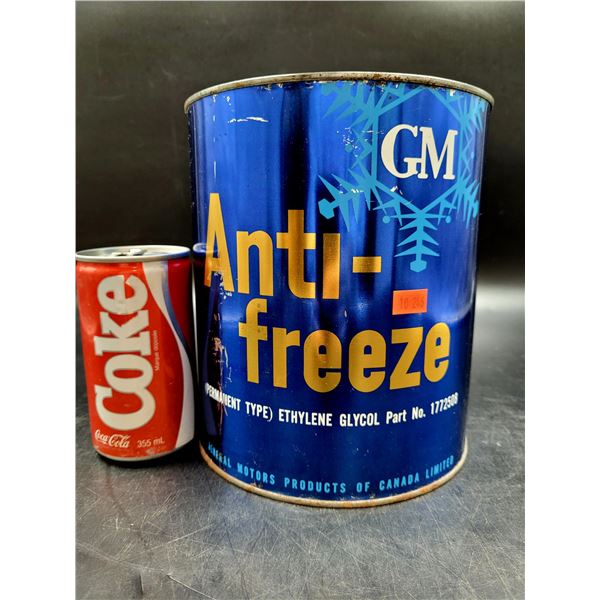 Vintage GM Anti-Freeze Can