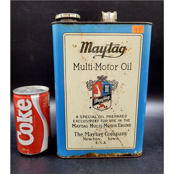 Vintage Maytag Multi Motor Oil Can