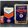 Image 1 : Vintage Texaco & Gulf Motor Oil Cans