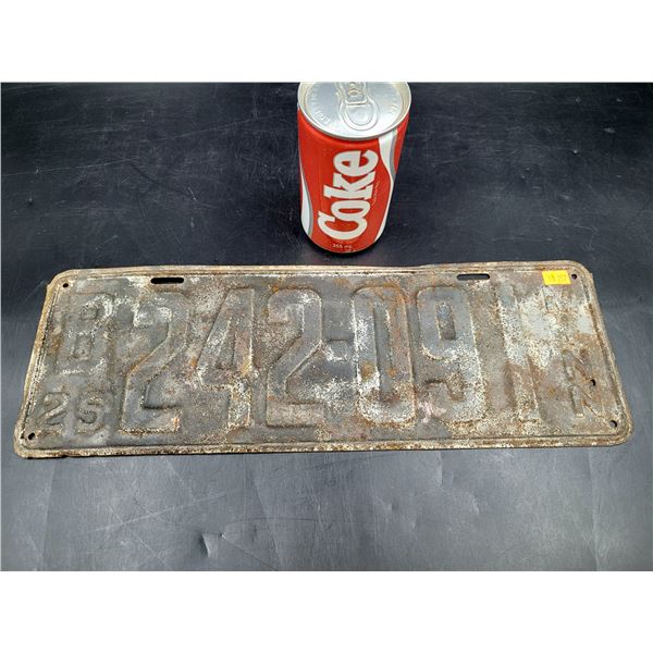 Vintage Minnesota License Plate