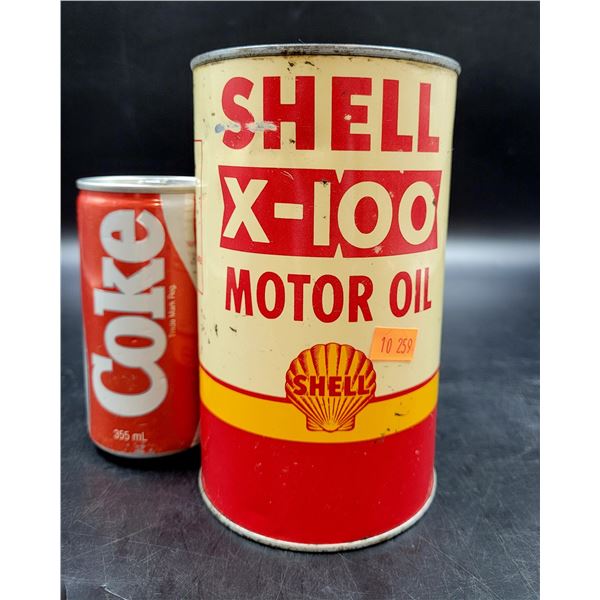 Vintage Shell Motor Oil Can