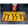 Image 1 : Vintage 34' California License Plate