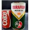 Image 1 : Vintage BA Durafilm Motor Oil Can