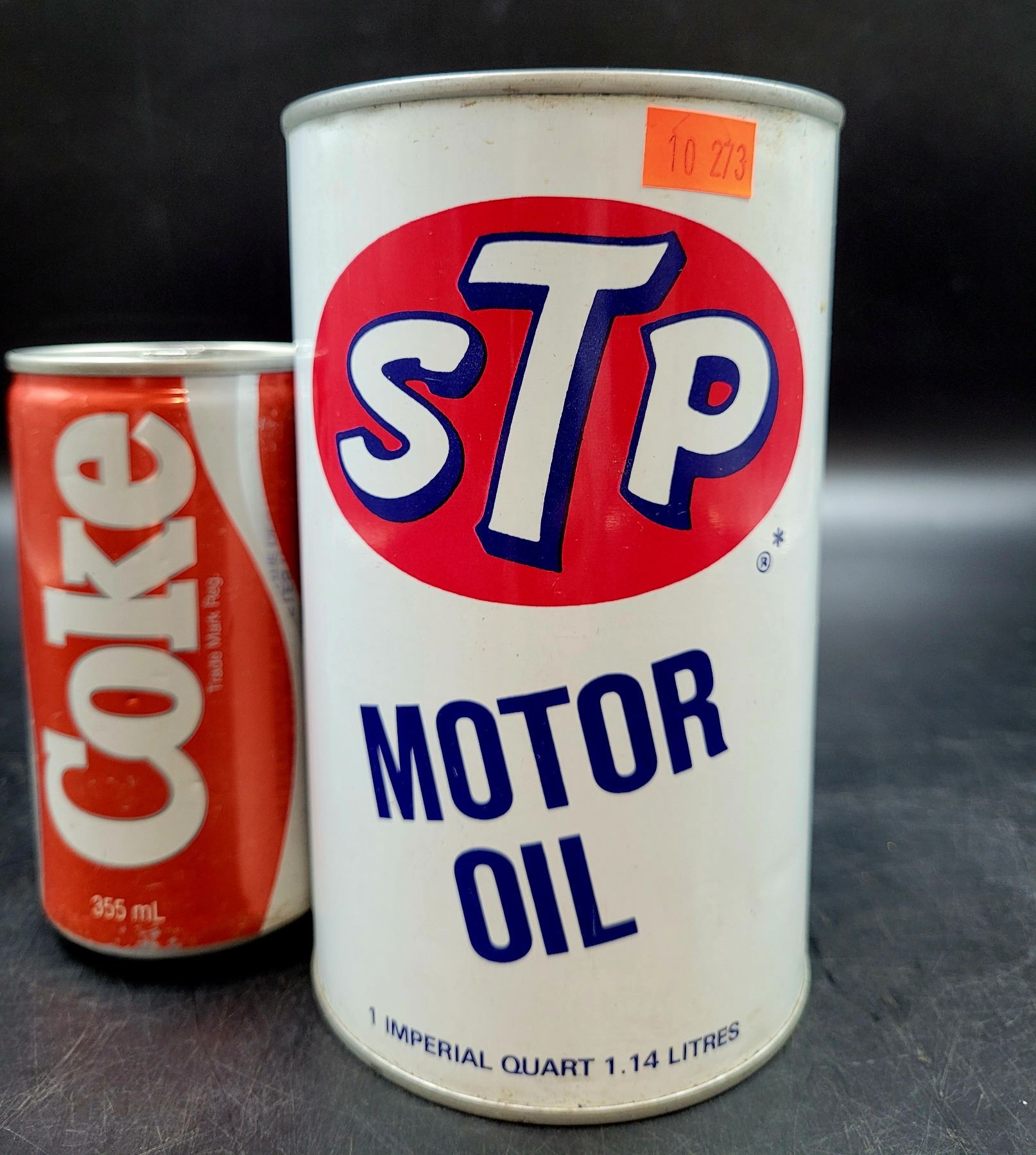 Vintage STP Motor Oil Can