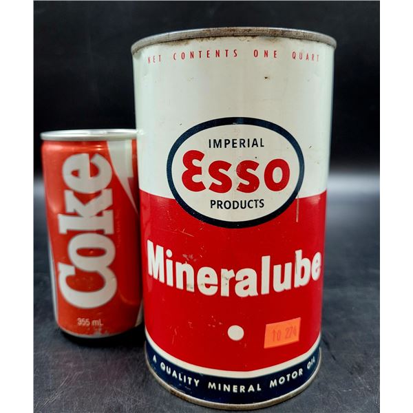 Vintage Esso Motor Oil Can