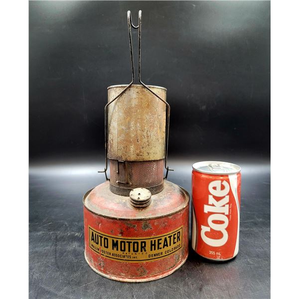 Vintage Auto Motor Heater