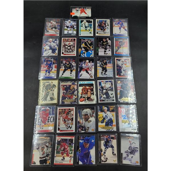 Vintage Hockey Card Collection