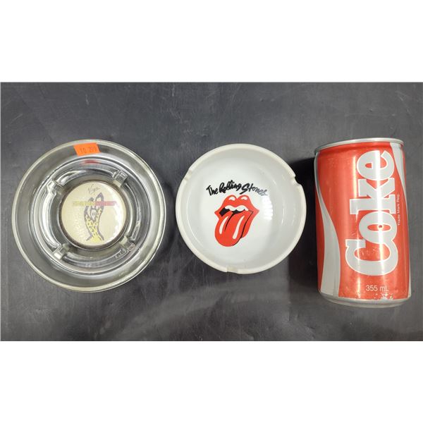Vintage Rolling Stones Ash Trays