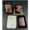 Image 1 : Zippo "The Rolling Stones" Lighters