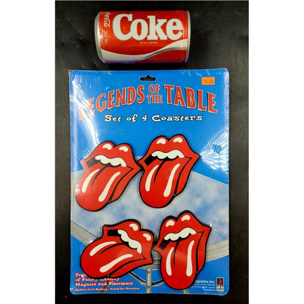 Set Of 4 The Rolling Stones Coasters