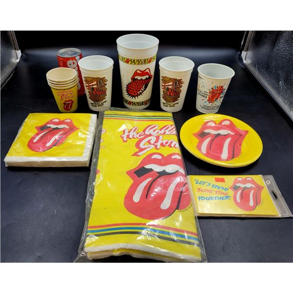 The Rolling Stones Paper/Plastic Dishware & Cups
