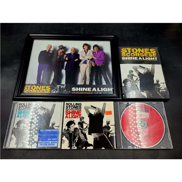 The Rolling Stones CD's, DVD & Framed Print