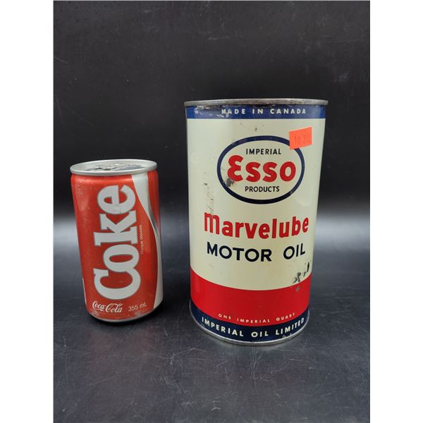 Vintage Esso Motor Oil Can