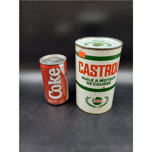 Vintage Castrol Motor Oil Can