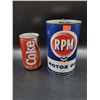 Vintage RPM Motor Oil Can