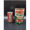 Image 1 : Vintage BA Peerless Motor Oil Can