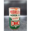 Image 2 : Vintage BA Peerless Motor Oil Can