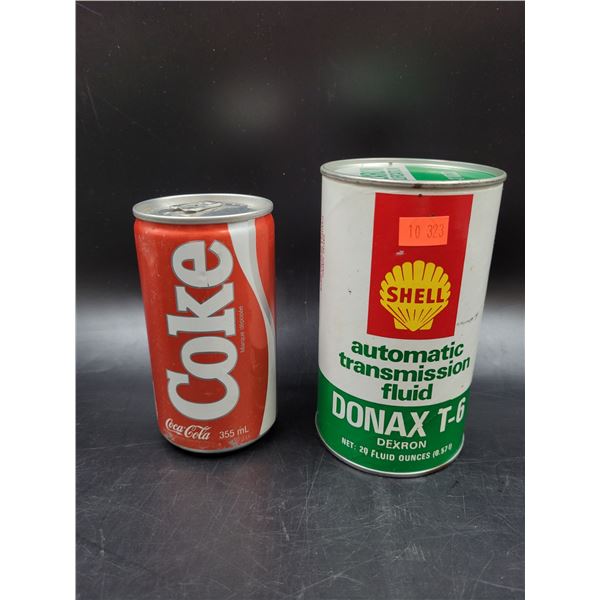 Vintage Shell Automatic Transmission Fluid Oil Can