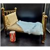 Vintage Brass Doll Bed