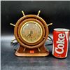 Vintage Wood & Brass Nautical Clock