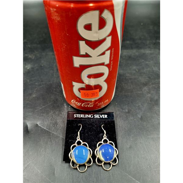 Sterling Silver Blue Earrings