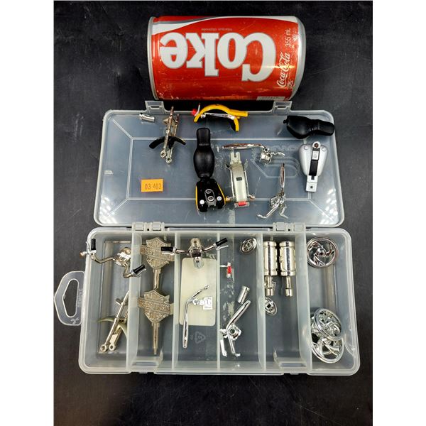 Vintage Harley Davidson Model Kit with 2 Keys