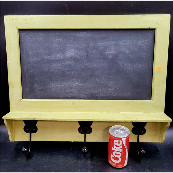 Chalkboard Coat Hanger