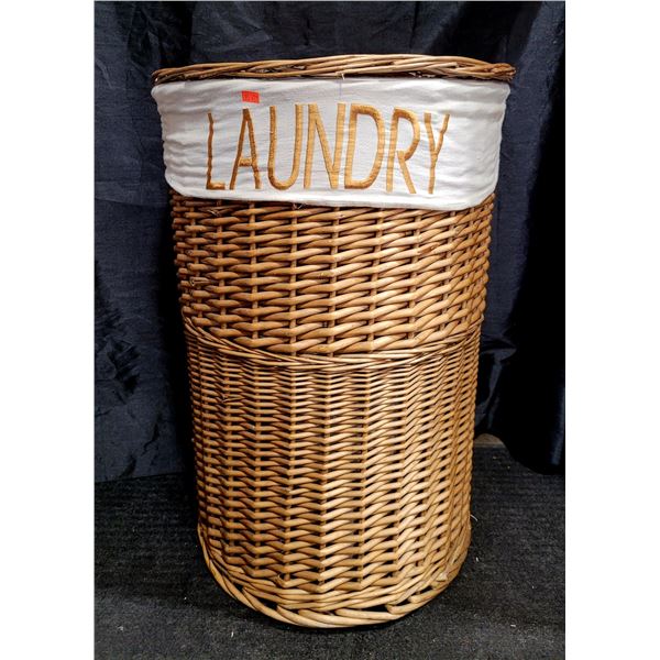 Wicker Laundry Basket