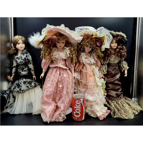 Vintage Porcelain Doll Lot